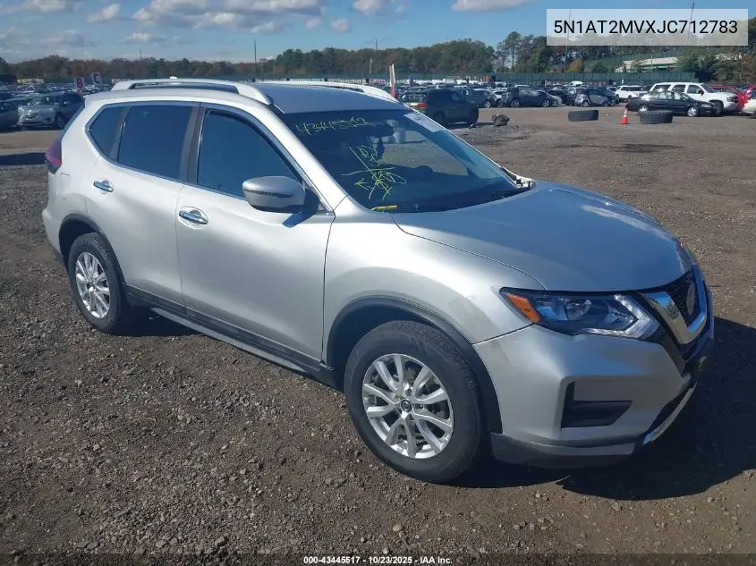 5N1AT2MVXJC712783 2018 Nissan Rogue Sv