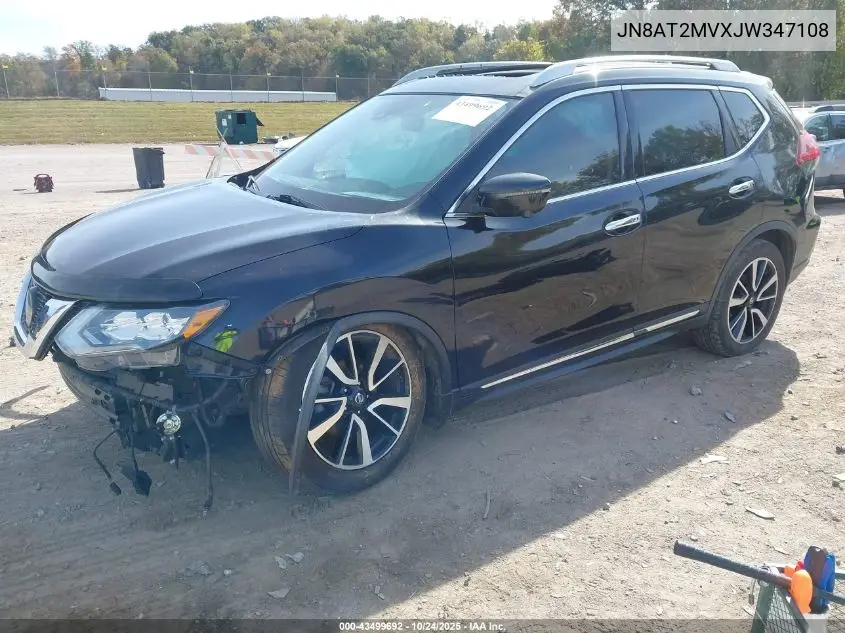 JN8AT2MVXJW347108 2018 Nissan Rogue Sl
