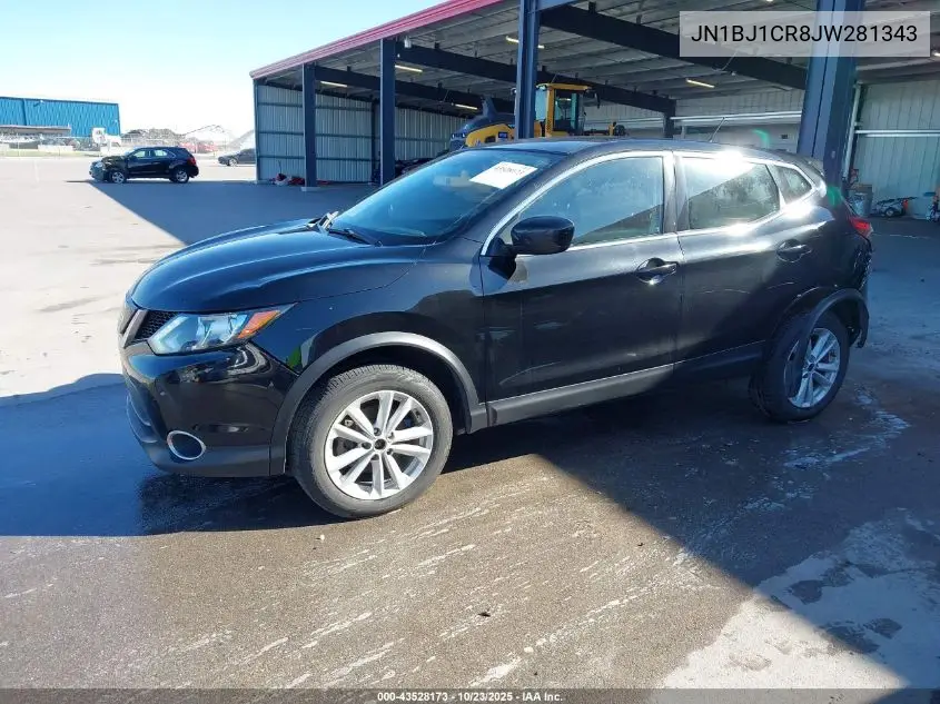 JN1BJ1CR8JW281343 2018 Nissan Rogue Sport S