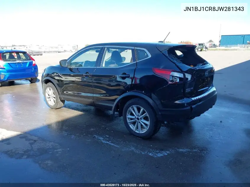 JN1BJ1CR8JW281343 2018 Nissan Rogue Sport S