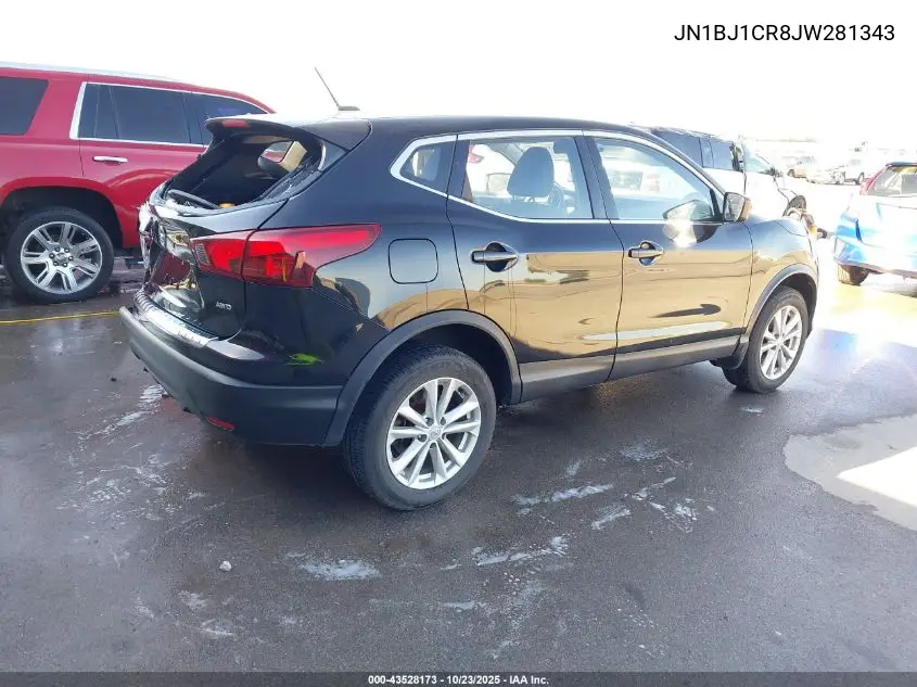 JN1BJ1CR8JW281343 2018 Nissan Rogue Sport S