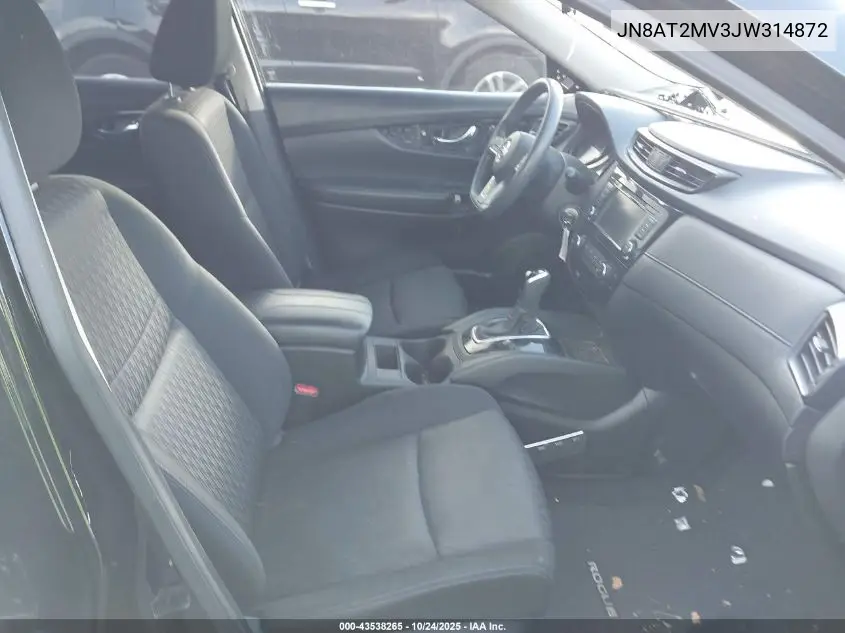 JN8AT2MV3JW314872 2018 Nissan Rogue S