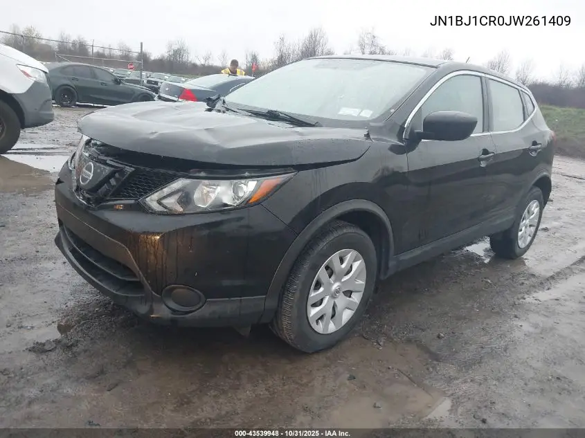 JN1BJ1CR0JW261409 2018 Nissan Rogue Sport S
