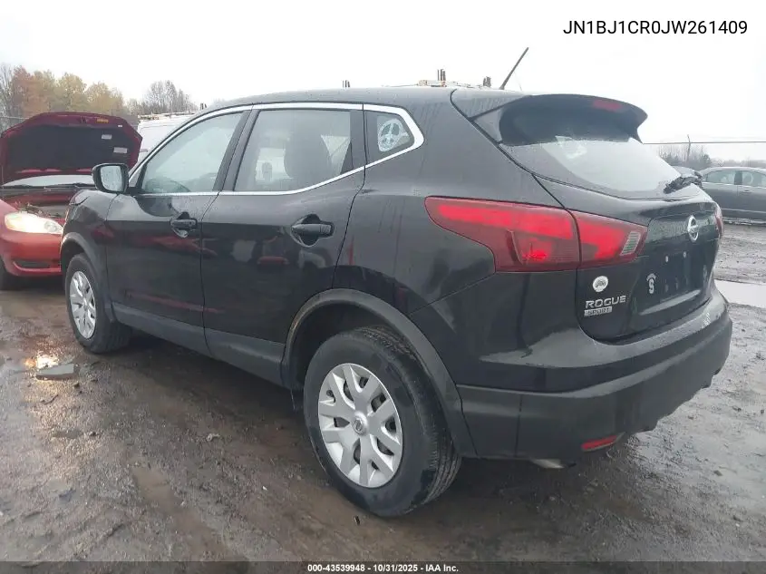 JN1BJ1CR0JW261409 2018 Nissan Rogue Sport S