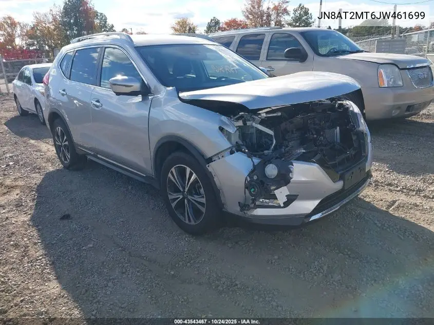 JN8AT2MT6JW461699 2018 Nissan Rogue Sl