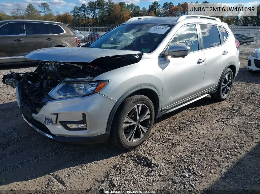 JN8AT2MT6JW461699 2018 Nissan Rogue Sl