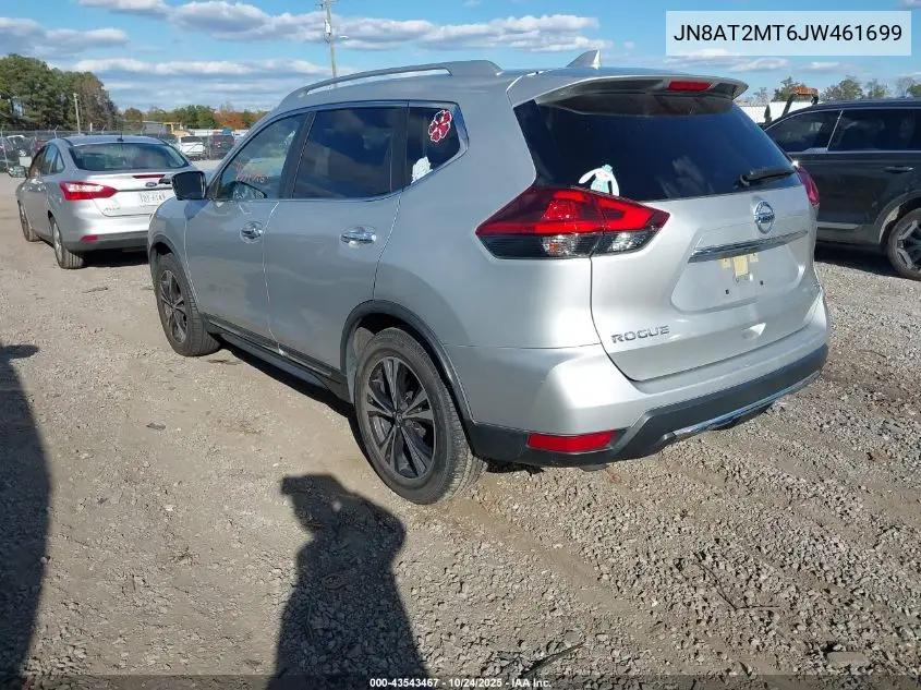 JN8AT2MT6JW461699 2018 Nissan Rogue Sl