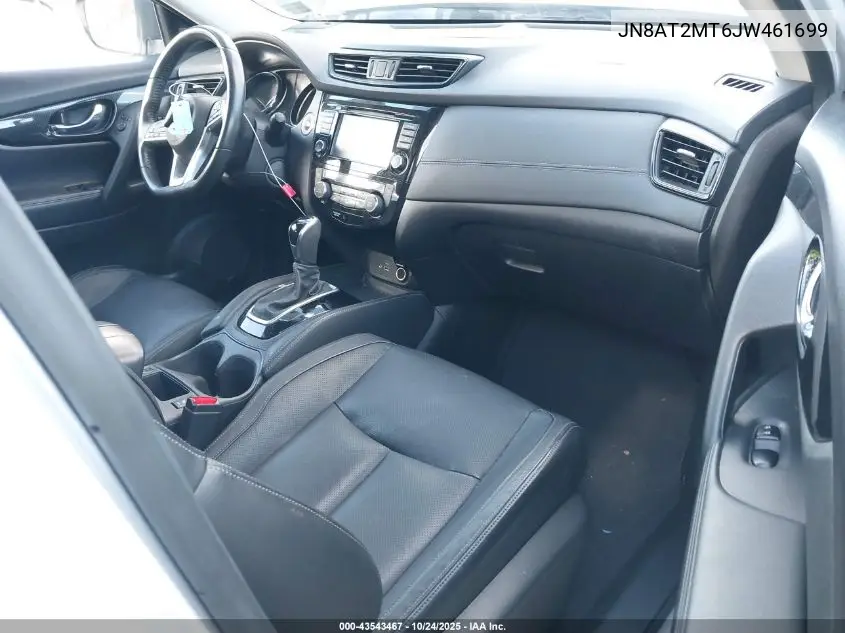 JN8AT2MT6JW461699 2018 Nissan Rogue Sl