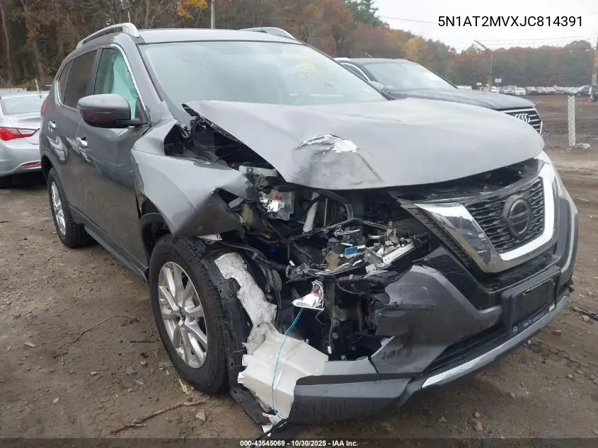 5N1AT2MVXJC814391 2018 Nissan Rogue Sv