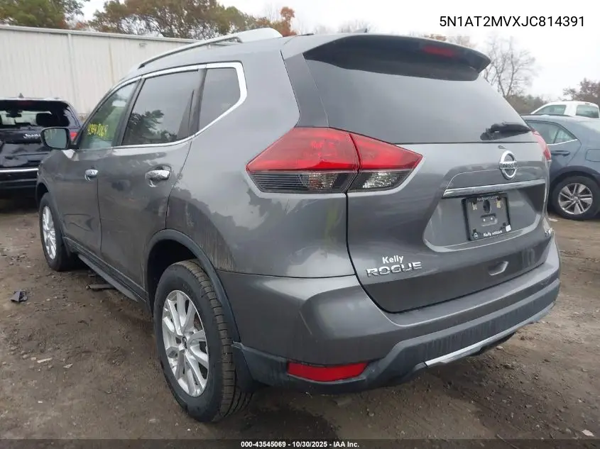 5N1AT2MVXJC814391 2018 Nissan Rogue Sv