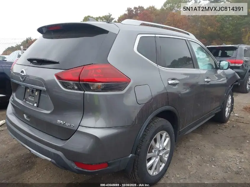 5N1AT2MVXJC814391 2018 Nissan Rogue Sv