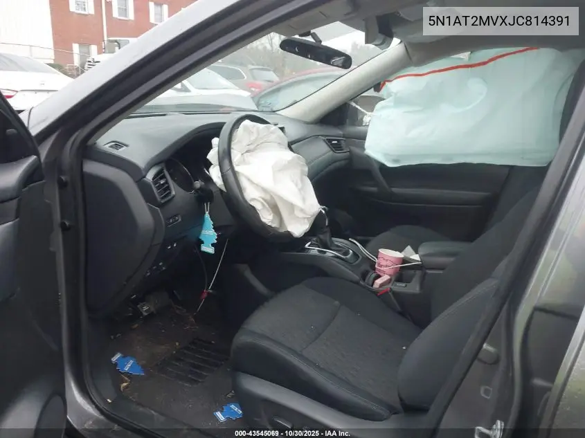 5N1AT2MVXJC814391 2018 Nissan Rogue Sv