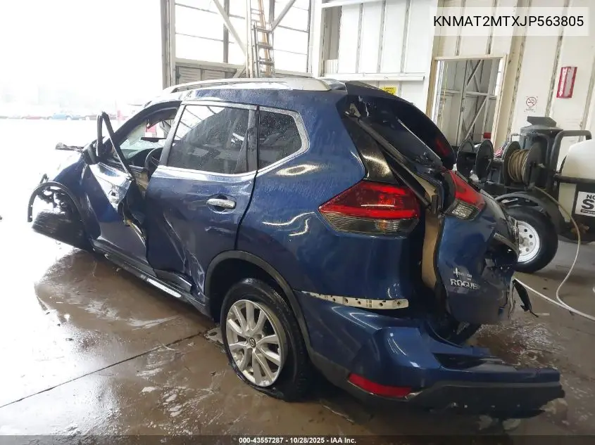 KNMAT2MTXJP563805 2018 Nissan Rogue Sv