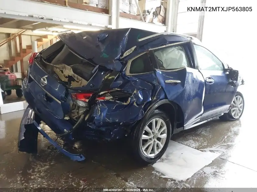 KNMAT2MTXJP563805 2018 Nissan Rogue Sv