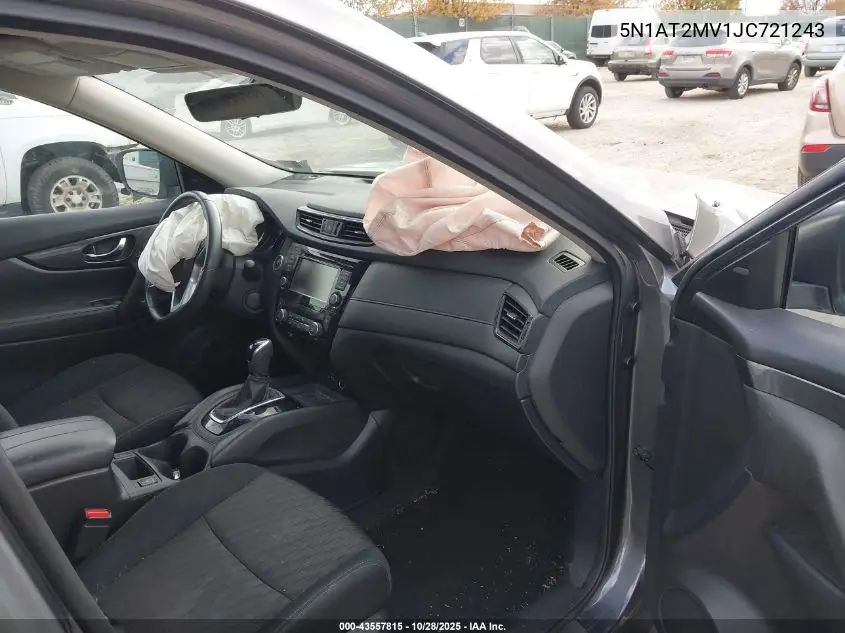 5N1AT2MV1JC721243 2018 Nissan Rogue Sv
