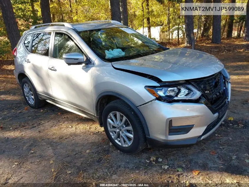 KNMAT2MV1JP599089 2018 Nissan Rogue Sv