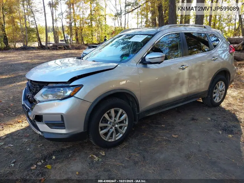 KNMAT2MV1JP599089 2018 Nissan Rogue Sv