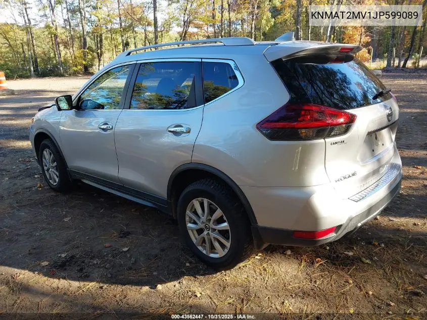 KNMAT2MV1JP599089 2018 Nissan Rogue Sv