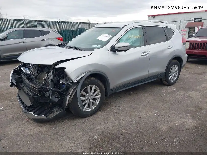 KNMAT2MV8JP515849 2018 Nissan Rogue Sv