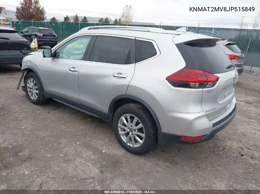 KNMAT2MV8JP515849 2018 Nissan Rogue Sv