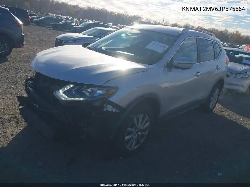 KNMAT2MV6JP575564 2018 Nissan Rogue Sv