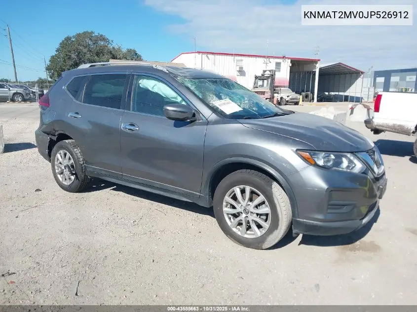KNMAT2MV0JP526912 2018 Nissan Rogue Sv