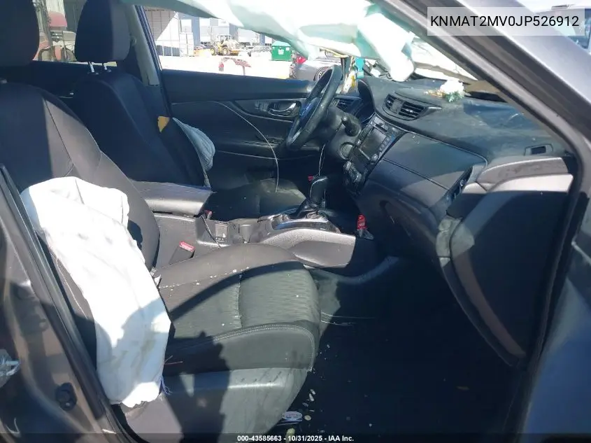 KNMAT2MV0JP526912 2018 Nissan Rogue Sv