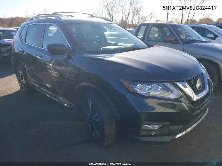 5N1AT2MV8JC824417 2018 Nissan Rogue Sl