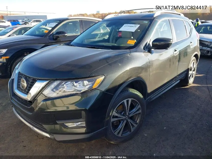5N1AT2MV8JC824417 2018 Nissan Rogue Sl