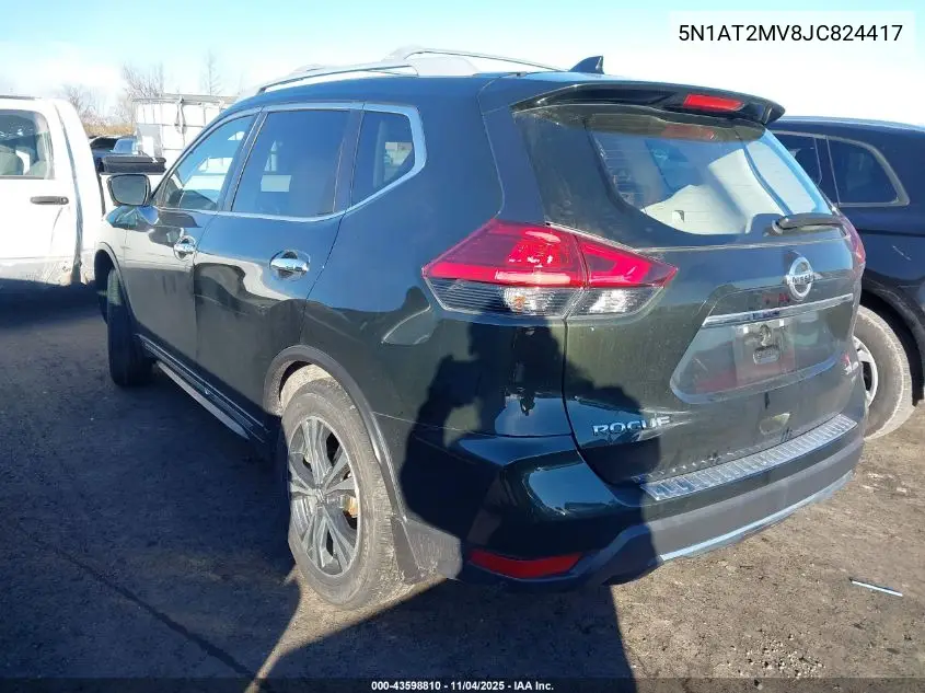 5N1AT2MV8JC824417 2018 Nissan Rogue Sl