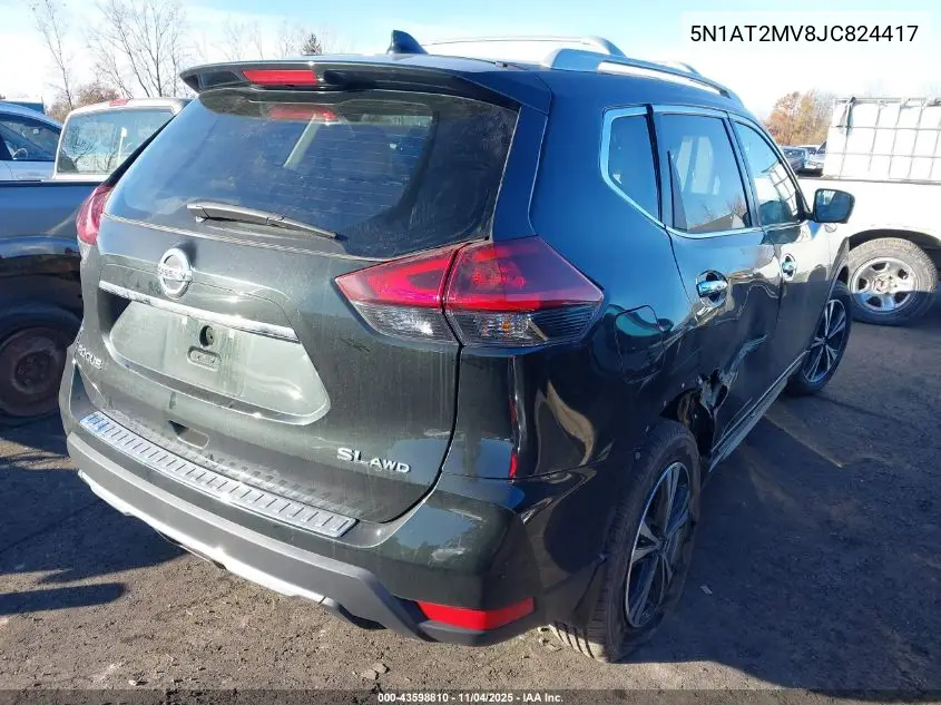5N1AT2MV8JC824417 2018 Nissan Rogue Sl