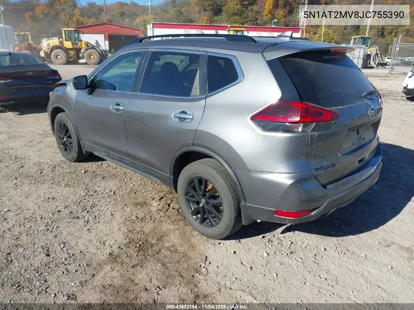 5N1AT2MV8JC755390 2018 Nissan Rogue Sv