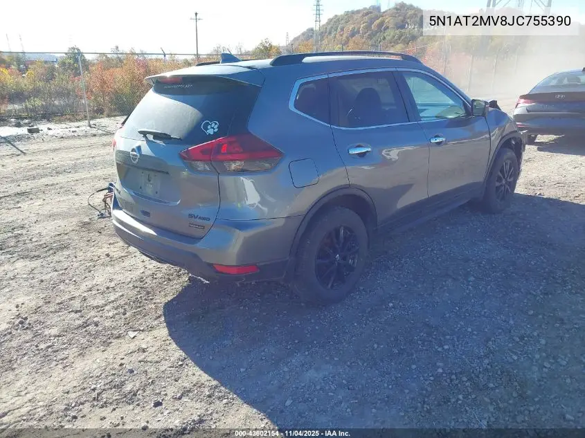5N1AT2MV8JC755390 2018 Nissan Rogue Sv
