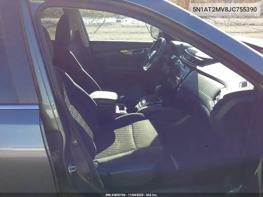 5N1AT2MV8JC755390 2018 Nissan Rogue Sv