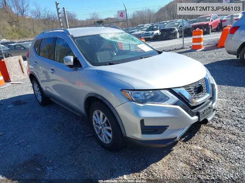 KNMAT2MT3JP546103 2018 Nissan Rogue Sv