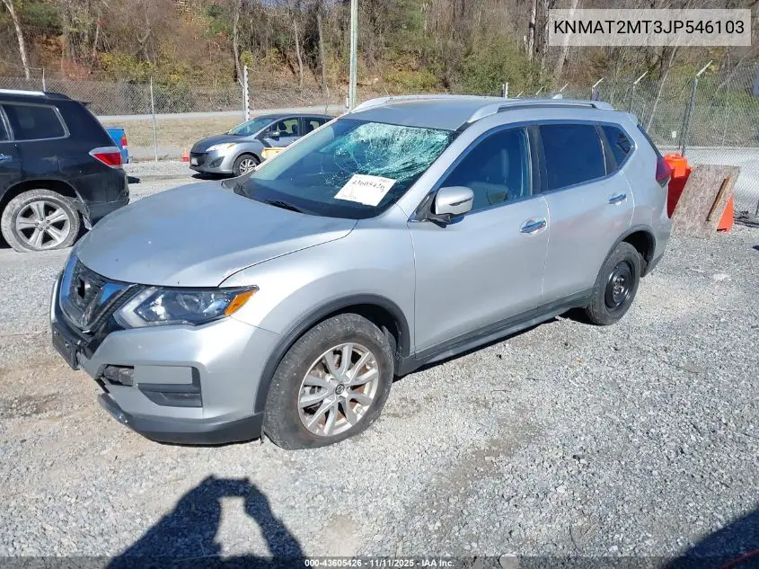 KNMAT2MT3JP546103 2018 Nissan Rogue Sv
