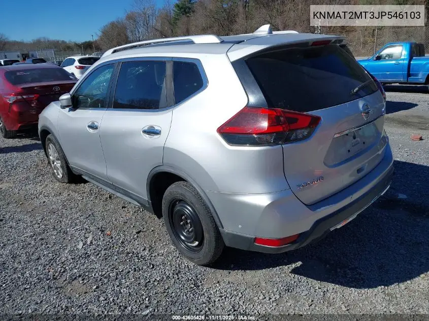 KNMAT2MT3JP546103 2018 Nissan Rogue Sv