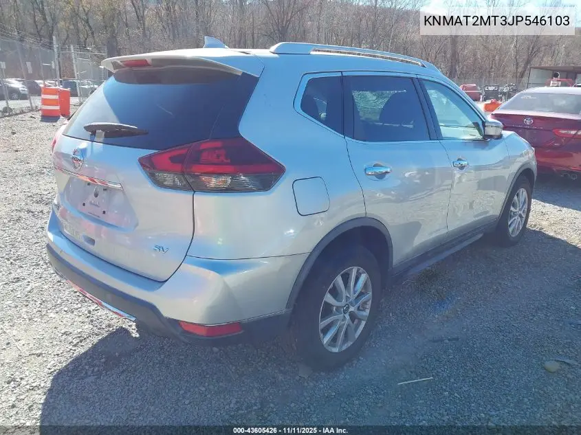 KNMAT2MT3JP546103 2018 Nissan Rogue Sv