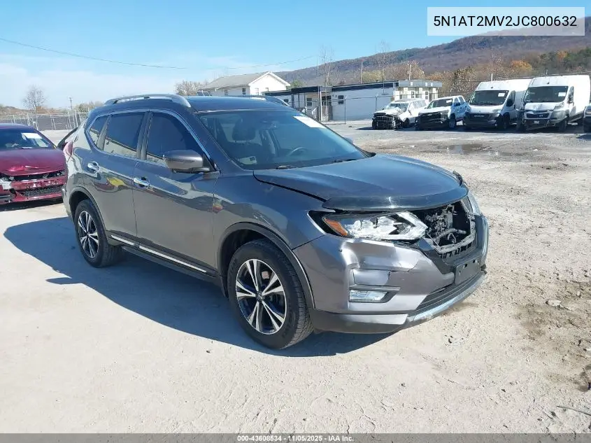 5N1AT2MV2JC800632 2018 Nissan Rogue Sl