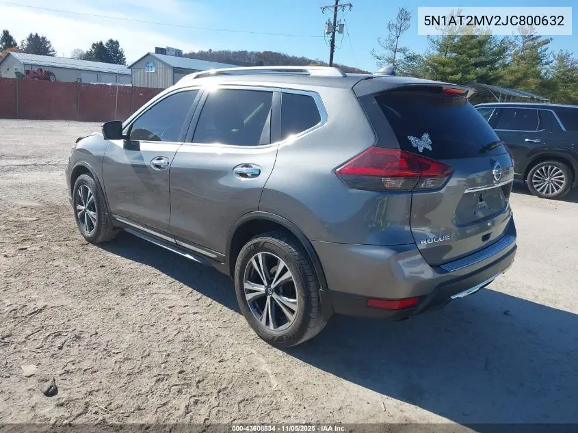 5N1AT2MV2JC800632 2018 Nissan Rogue Sl