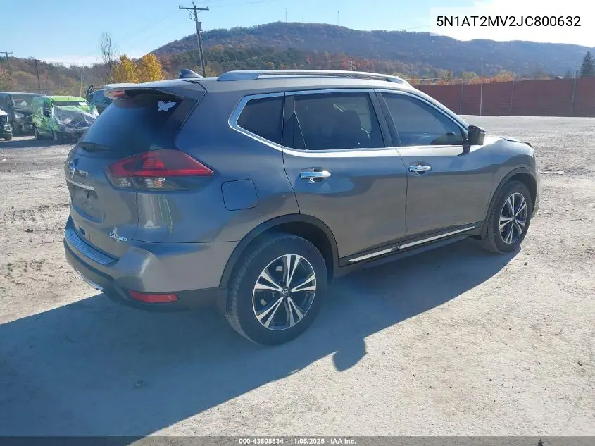 5N1AT2MV2JC800632 2018 Nissan Rogue Sl