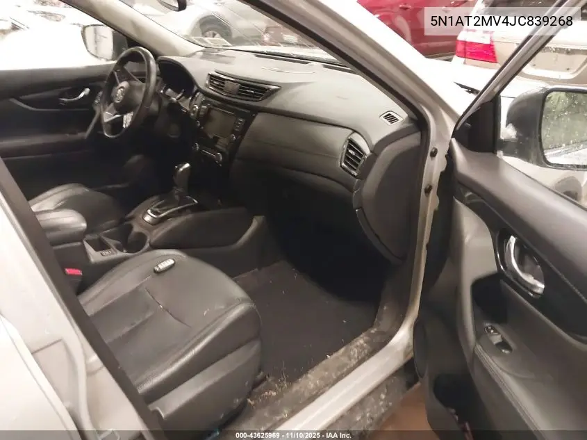 5N1AT2MV4JC839268 2018 Nissan Rogue Sl
