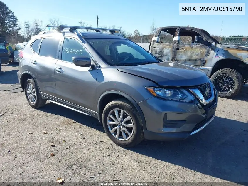 5N1AT2MV7JC815790 2018 Nissan Rogue Sv