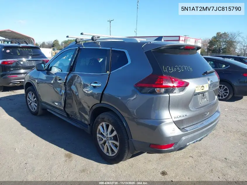 5N1AT2MV7JC815790 2018 Nissan Rogue Sv