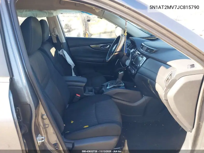 5N1AT2MV7JC815790 2018 Nissan Rogue Sv