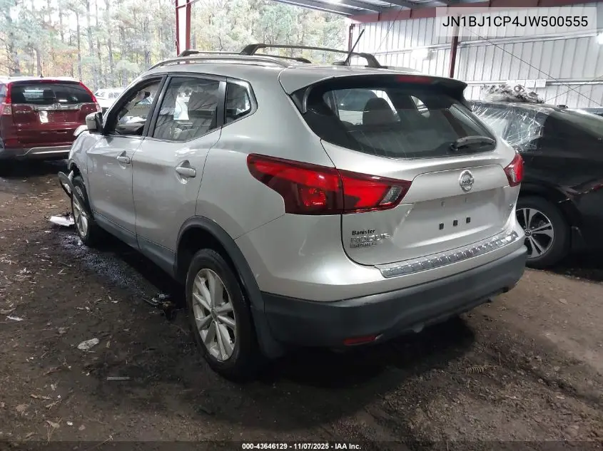 JN1BJ1CP4JW500555 2018 Nissan Rogue Sport Sv