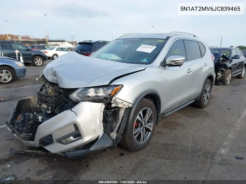 5N1AT2MV6JC839465 2018 Nissan Rogue Sl