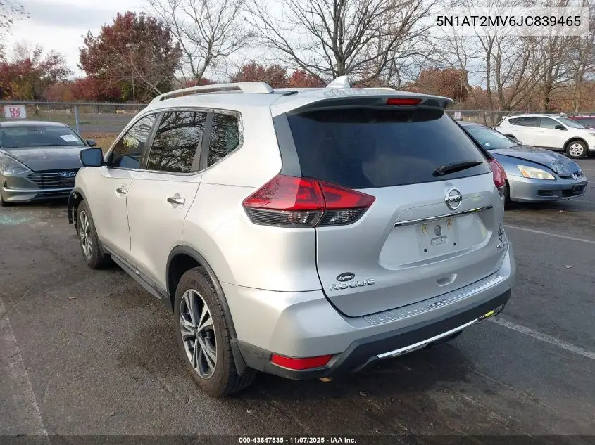 5N1AT2MV6JC839465 2018 Nissan Rogue Sl