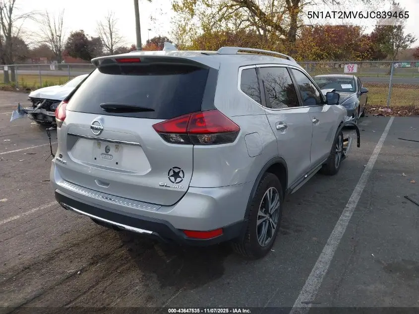 5N1AT2MV6JC839465 2018 Nissan Rogue Sl