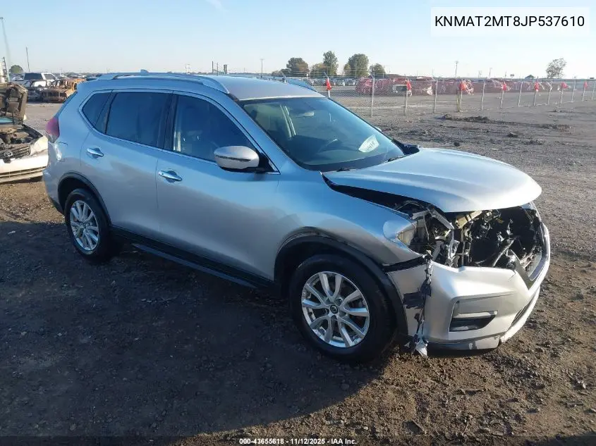 KNMAT2MT8JP537610 2018 Nissan Rogue Sv